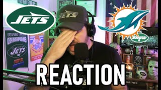 JETS vs DOLPHINS REACTION 12824 Why I HATE the JETS [upl. by Lancaster474]