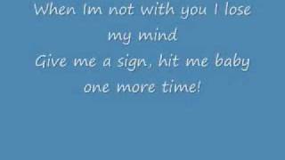 Hit Me Baby One More Time With Lyrics [upl. by Dulcea305]