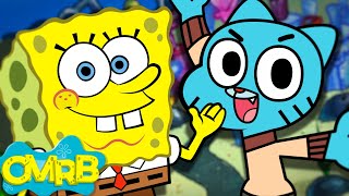 Spongebob vs Gumball Rap Battle CMRB 5 [upl. by Hafeetal446]