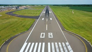 London Luton Airport from above May 2020 [upl. by Xineohp]