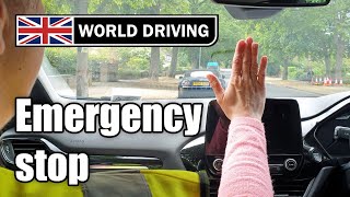 How To Do an Emergency Stop  2024 Driving Test [upl. by Chapnick]