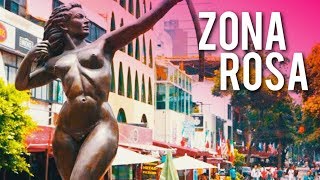 Mexico Citys Vibrant Nightlife amp Gay Spot  TOUR of Zona Rosa [upl. by Sanyu]