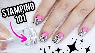 Nail Art Stamping 101 The Ultimate Guide [upl. by Elam96]