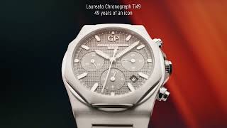 GirardPerregaux Laureato Chronograph Ti49 [upl. by Keviv]