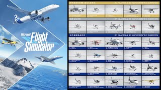 Microsoft Flight Simulator 2020  Official Planes and HandCrafted Airports Overview [upl. by Mario]