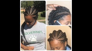 FeedIn Braid Tutorial Step by Step Beginner Friendly [upl. by Natal]