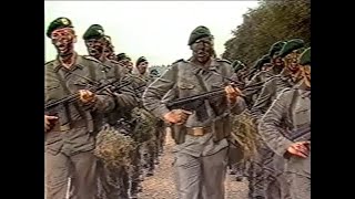 1985 German soldiers have a special ritual before they sing their songs [upl. by Deeraf714]