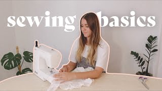 SEWING 101  Ultimate Beginners Guide [upl. by Odnalo]