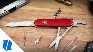 Victorinox Swiss Army Knife Compact  Knife Overview [upl. by Nalrah]