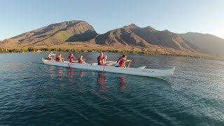 Hawaiian Outrigger Canoe Experience  Maui Hawaii [upl. by Lenahc]