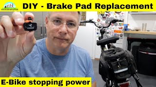 EBike Brake Pads  Change them yourself [upl. by Aube]