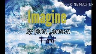 Imagine Lyrics  John Lennon [upl. by Alleuqcaj]