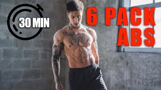 Complete 30 Min ABS Workout  Follow Along [upl. by Aketahs]