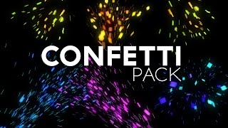 FREE Confetti After Effects Project File Download [upl. by Oicirtap]