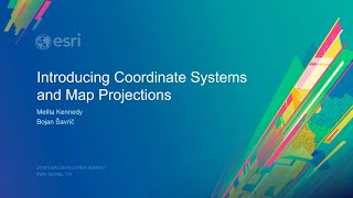 Introducing Coordinate Systems and Map Projections [upl. by Angelica]