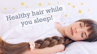 PROTECTIVE SLEEP HAIRSTYLES Haircare tips for healthy amp beautiful hair [upl. by Ernaldus]