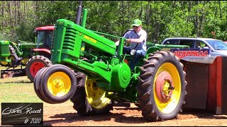 Tractor Pulls 2020 Cornwells Turkeyville Antique Tractor Pull [upl. by Camille]