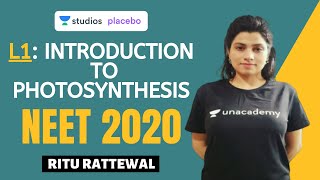 L1 Introduction to Photosynthesis  Photosynthesis Complete NCERT Review  Target NEET 2020 [upl. by Ahk]