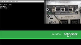 Network Management Card Password Reset Procedure  Schneider Electric [upl. by Bartosch]