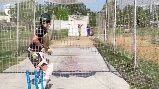 Safeer Azam  Power Hitting Batting He is Babar Azam Younger Brother [upl. by Halonna]