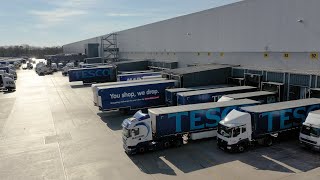 Distribution centres react to Covid19  Tesco [upl. by Adriane]