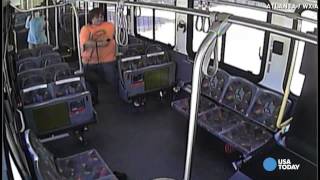 Video shows moment train crashes into MARTA [upl. by Arette]