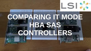 Comparing HBA IT mode SAS controllers [upl. by Eerdna]