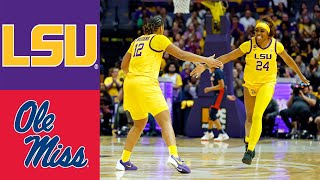 LSU vs Ole Miss Full Game Womens College Basketball 2025 [upl. by Chappie]