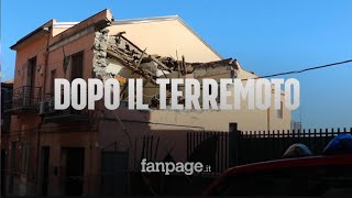 Terremoto Catania viaggio nelle case sventrate quotVivi per miracolo la peggiore notte della vitaquot [upl. by Luby]