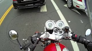 2016 Triumph Thruxton R Review  MC Commute [upl. by Meunier104]