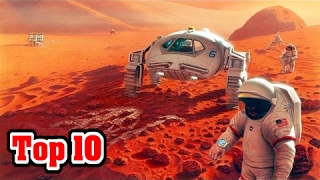 Top 10 AMAZING FACTS ABOUT MARS [upl. by Leinad]