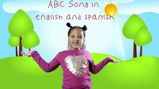 ABCs in Spanish and English  Spanish Alphabet song  Alphabet en Español  Alphabet in Spanish [upl. by Kcirted]