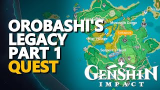 Orobashis Legacy Part 1 Genshin Impact [upl. by Sabelle753]