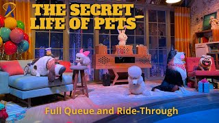 Full The Secret Life of Pets RideThrough and Queue at Universal Studios Hollywood [upl. by Sherwin531]