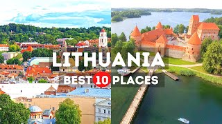 Amazing Places to Visit in Lithuania  Travel Video [upl. by Hedges]