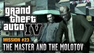 GTA 4  Mission 23  The Master and the Molotov 1080p [upl. by Duffie]