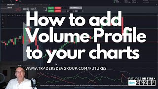 How To Add The Volume Profile Indicator on Tradovate and TradingView [upl. by Ary457]