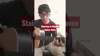 Stairway To HeavenLed Zeppelin  Guitar Intro shorts [upl. by Aicyla373]