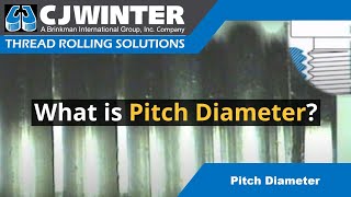 What is Pitch Diameter [upl. by Aylward]