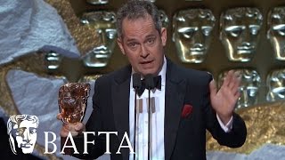 Tom Hollander wins Supporting Actor for The Night Manager  BAFTA TV Awards 2017 [upl. by Langbehn]