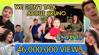 Family Reacts to “We Don’t Talk About Bruno” From Encanto BLOOPERSBTS [upl. by Lorette680]