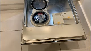 AutoDos CleaningChanging PowerDisk Miele G7560 Dishwasher [upl. by Larcher]