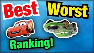 Pixar Cars 1 All Piston Cup Racers Ranked From Favorites To Trash [upl. by Akenom]