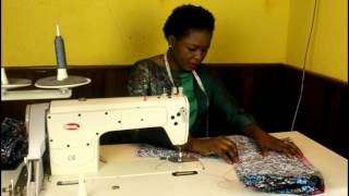 how to sew the traditional Nigerian Buba or blouse [upl. by Auohs]