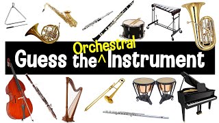 Guess the Instrument  20 Musical Instrument Sounds Quiz  Music Trivia [upl. by Ahsaten]