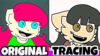 Wanna Play Meme  Kitty Channel Afnan x Tracing  Copy Piggy Animation [upl. by Sinnylg173]