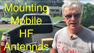 Mobile HF Installation Part 1 [upl. by Jewel]