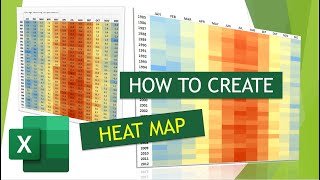 How to Create a Heat Map with Excel [upl. by Muhammad]