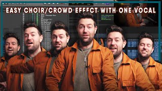 How to Create a CROWDCHOIR Sound using ONE VOCAL [upl. by Poulter142]