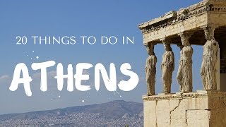 20 Things to do in Athens Greece Travel Guide [upl. by Matilda]